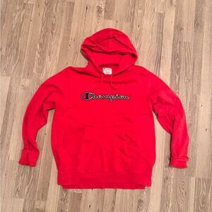 Champion Bold Red Men's Hoodie